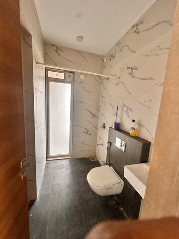 Bathroom in 3 BHK Apartment at Kadambari CHS Andheri, Andheri East – for Rent