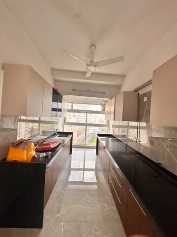 Kitchen in 3 BHK Apartment at Kadambari CHS Andheri, Andheri East – for Rent