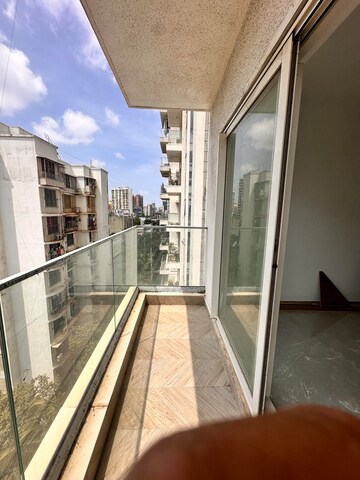 Balcony in 3 BHK Apartment at Kadambari CHS Andheri, Andheri East – for Rent