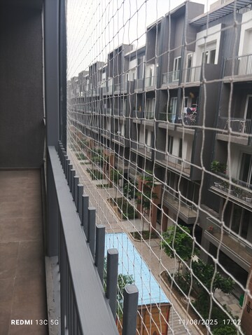Balcony in 3 BHK Apartment at Smart World Orchard, Sector 61 – for Rent