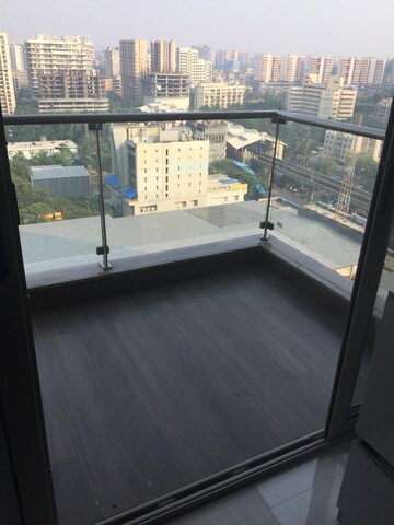 Balcony in 3 BHK Apartment at Four Bunglows – for Rent