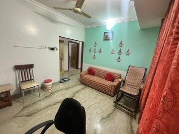 Living Room in 1 BHK Apartment at Vaishnavi Apartment Kharghar, Kharghar Sector 12 – for Rent