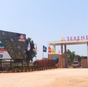  Plot – Exterior View View at JB Serene Resort, Yacharam - for Sale
