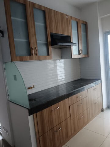 Kitchen in 2.5 BHK Apartment at Gulshan Bellina, Sector 16 Greater Noida – for Rent