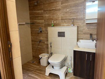 Bathroom in 3 BHK Apartment at SNN Raj Grandeur, Bommanahalli – for Rent