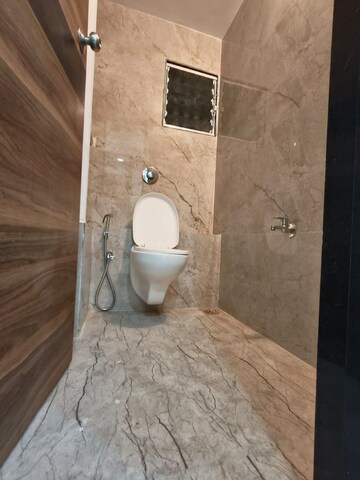Bathroom in 2 BHK Apartment at Kopar Khairane – for Rent