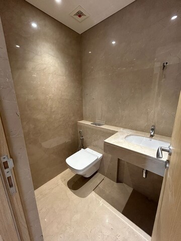 Bathroom in 3 BHK Apartment at Rustomjee Parishram, Pali Hill – for Rent