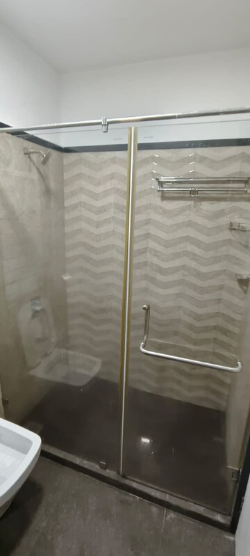 Bathroom in 3 BHK Apartment at Jainam Elysium, Bhandup West – for Rent