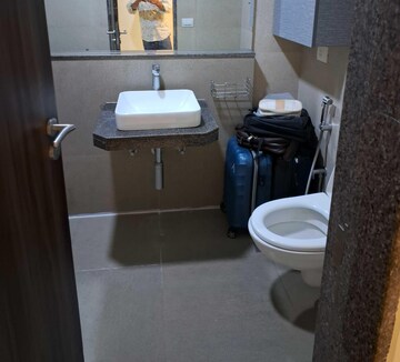 Bathroom in 3 BHK Apartment at Adani Group Western Heights, Andheri West – for Rent