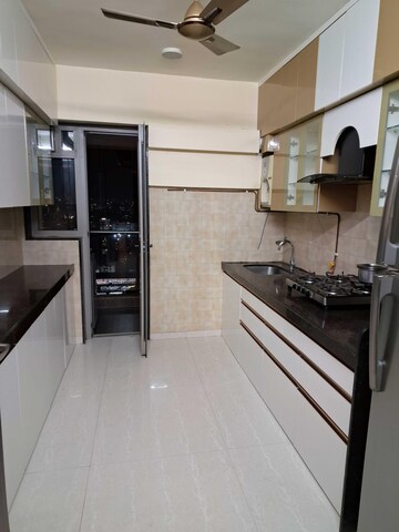 Kitchen in 3 BHK Apartment at Adani Group Western Heights, Andheri West – for Rent