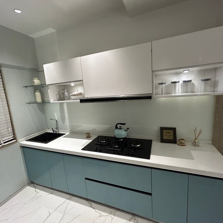 Kitchen, dosti-planet-north 2 Bedroom 553 Sq.Ft. Apartment In Dawale Thane 9196564