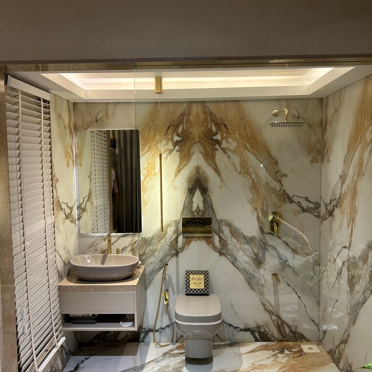 Living Room, dosti-planet-north 2 Bedroom 553 Sq.Ft. Apartment In Dawale Thane 9196564