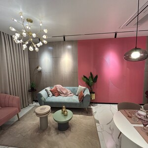 Living Room in 2 BHK Apartment at Dosti Planet North, Dawale – for Sale