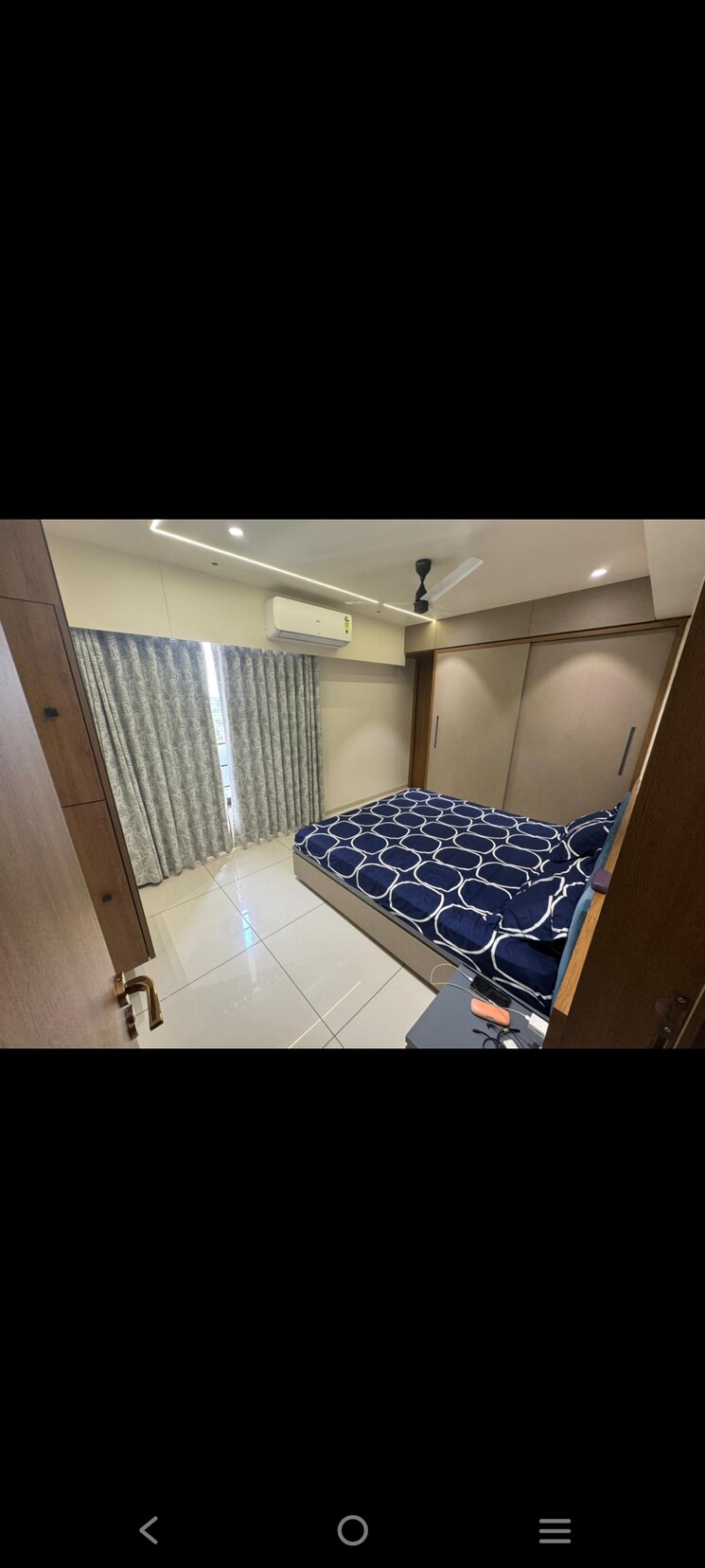 Bedroom, gala-luxuria 3 Bedroom 2000 Sq.Ft. Apartment In South Bopal Ahmedabad 9196578