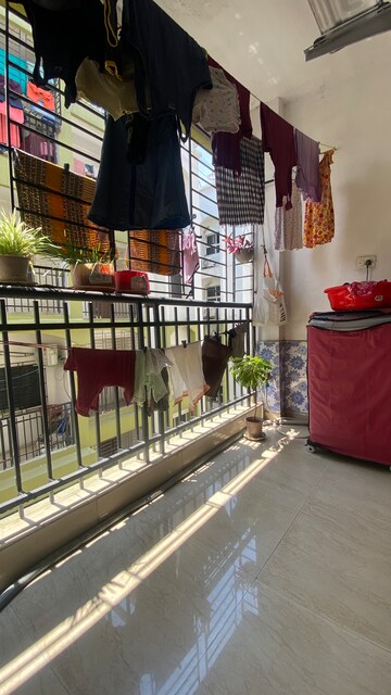 Balcony in 3 BHK Apartment at Purti Utsav, Rajarhat Road – for Sale