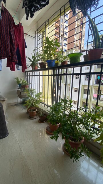 Balcony in 3 BHK Apartment at Purti Utsav, Rajarhat Road – for Sale