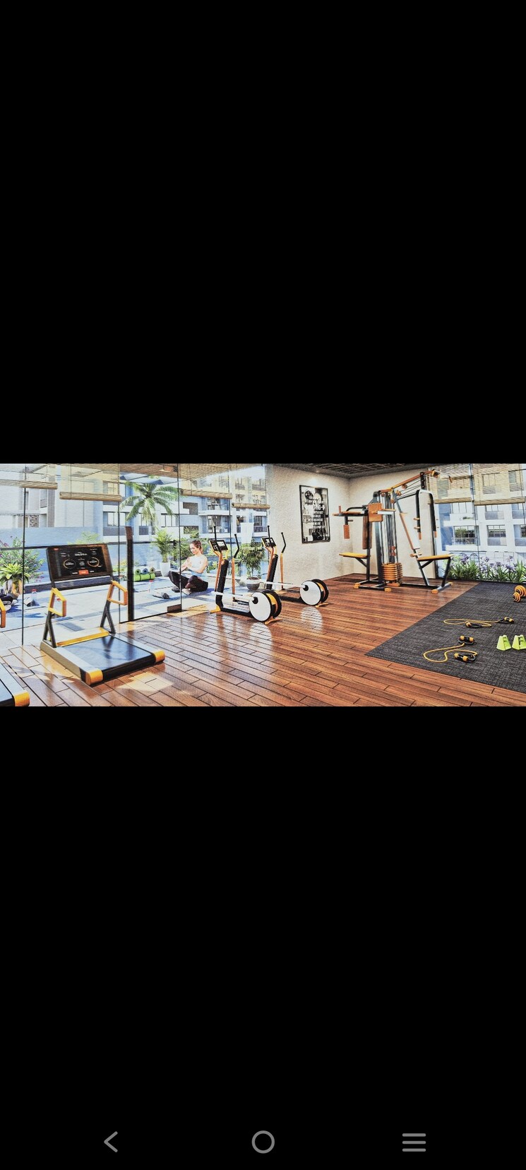 Gym, elenza-gradient 3 Bedroom 1725 Sq.Ft. Apartment In Shela Ahmedabad 9196630