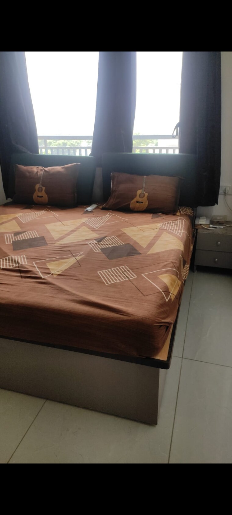 Bedroom, elenza-gradient 3 Bedroom 1725 Sq.Ft. Apartment In Shela Ahmedabad 9196630