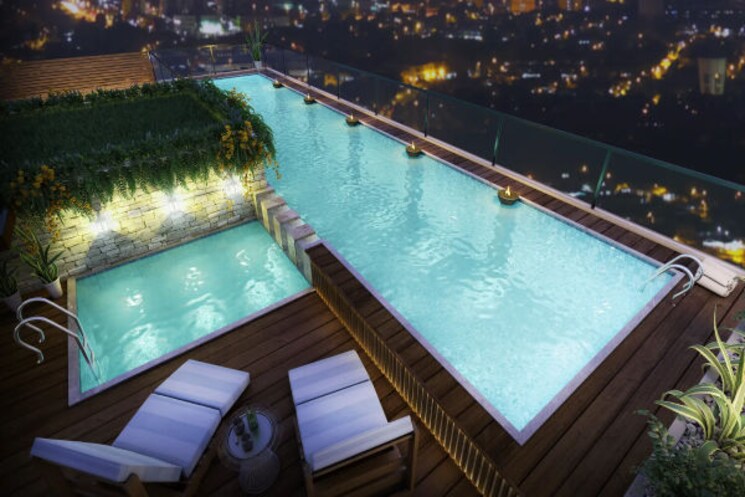 Swimming Pool, bini-winspace-amelio 2 Bedroom 730 Sq.Ft. Apartment In Andheri West Mumbai 9196581