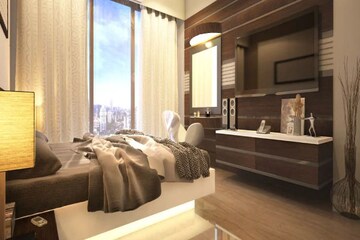 Bedroom in 2 BHK Apartment at Bini Winspace Amelio, Andheri West – for Rent