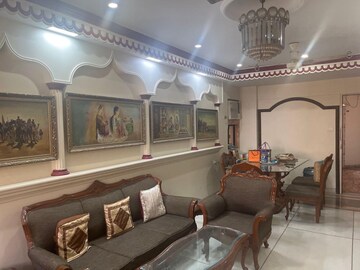 Living Room in 3 BHK Apartment at Broklyn Hill, Andheri West – for Rent