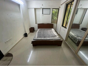 Master Bedroom in 2 BHK Apartment at Miraj Residency, Malad West – for Rent