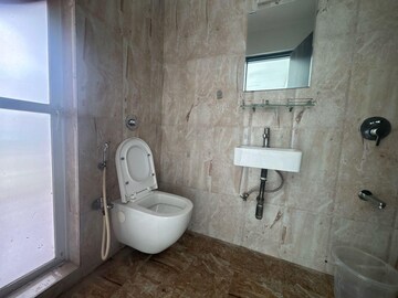 Bathroom in 3 BHK Apartment at DLH Orchid, Andheri West – for Rent
