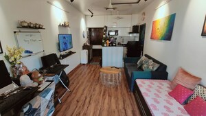 Kitchen in 1 RK Apartment at Satpuda Nagari Nivara CHS, Goregaon East – for Sale