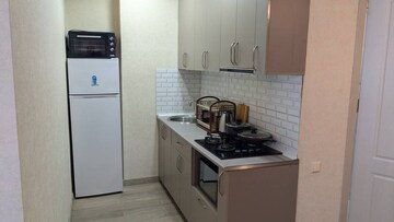 Kitchen in 1 BHK Builder Floor at Uttam Nagar – for Sale