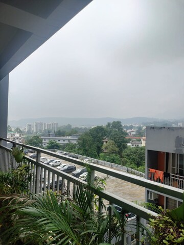 Balcony in 2 BHK Apartment at Pacific Golf Estate, Kulhan – for Rent