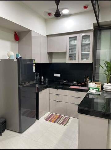 Kitchen in 1 BHK Apartment at Oswal Chandrabhaga, Oswal Park – for Rent