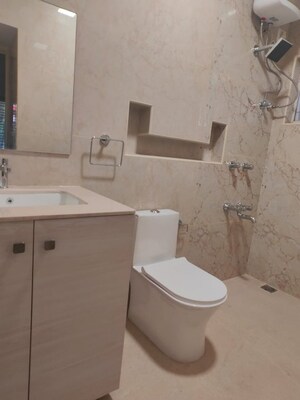 Bathroom in 3 BHK Builder Floor at Koramangala – for Rent