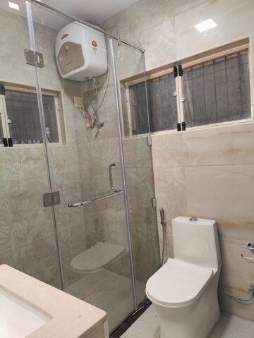 Bathroom in 3 BHK Builder Floor at Koramangala – for Rent