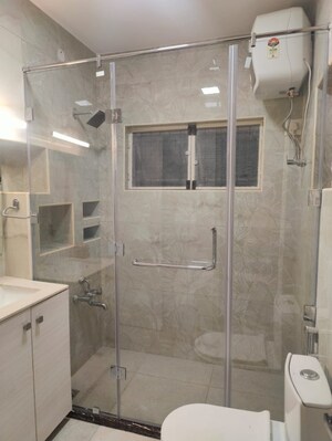 Bathroom in 3 BHK Builder Floor at Koramangala – for Rent