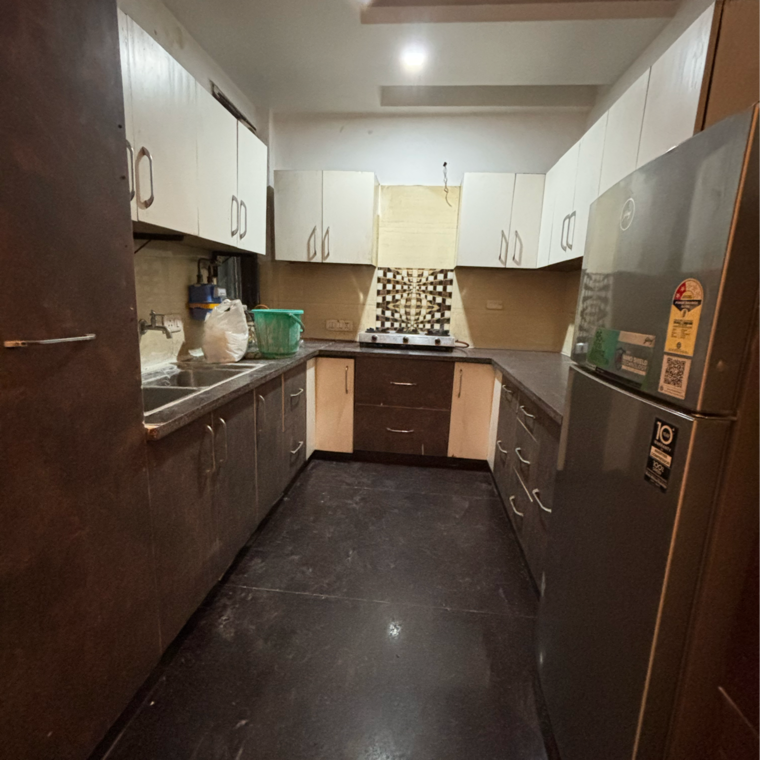 Kitchen, malviya nagar 2 Bedroom 1000 Sq.Ft. Builder Floor In Malviya Nagar Delhi 9196878