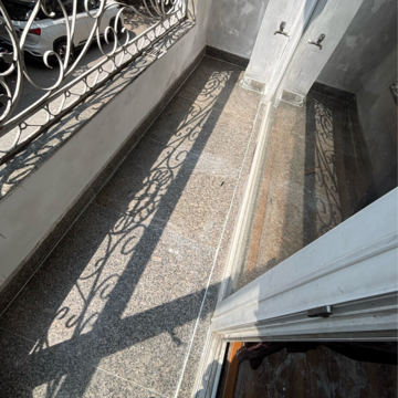 Balcony in 2 BHK Builder Floor at Malviya Nagar – for Rent