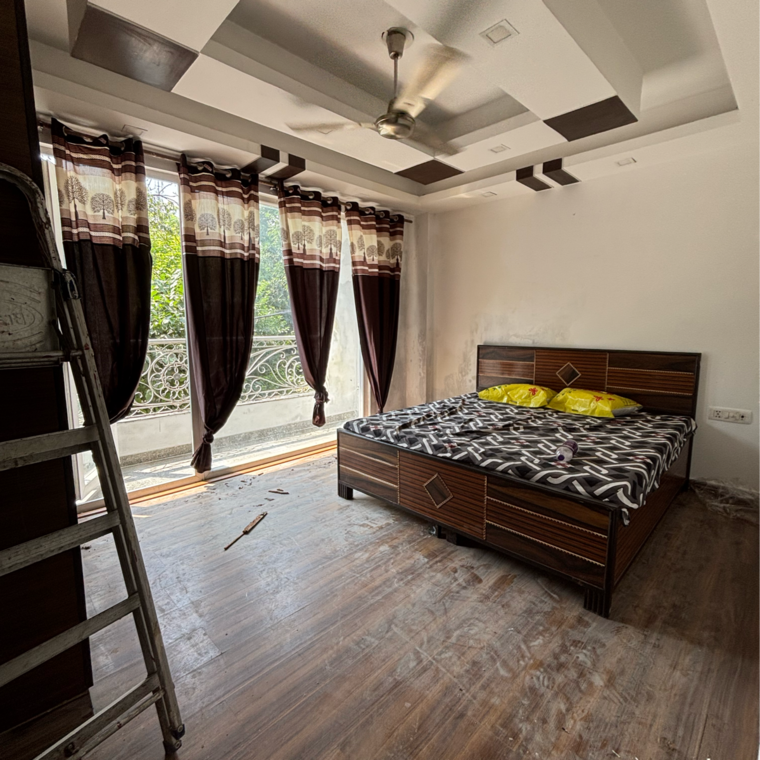 Bedroom, malviya nagar 2 Bedroom 1000 Sq.Ft. Builder Floor In Malviya Nagar Delhi 9196878