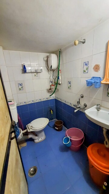 Master Bedroom in 1 BHK Apartment at Raunak Heights, Ghodbunder Road – for Rent