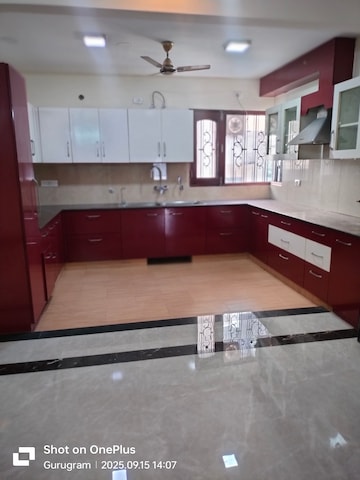 Kitchen in 4 BHK Builder Floor at Sector 15 – for Rent