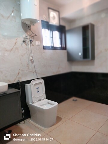Bathroom in 4 BHK Builder Floor at Sector 15 – for Rent