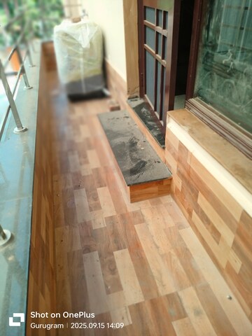 Balcony in 4 BHK Builder Floor at Sector 15 – for Rent