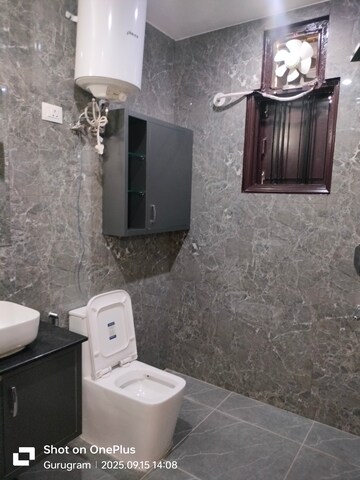 Bathroom in 4 BHK Builder Floor at Sector 15 – for Rent