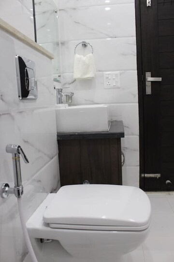 Bathroom in 3 BHK Independent House at Palam Vihar Residents Association, Palam Vihar – for Rent