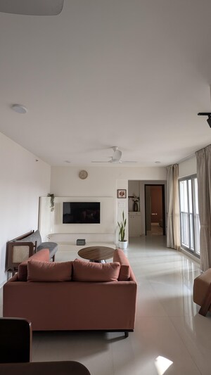 Living Room in 3 BHK Apartment at Pimple Saudagar – for Sale