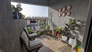 Balcony in 3 BHK Apartment at Pimple Saudagar – for Sale