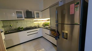 Kitchen in 3 BHK Apartment at Pimple Saudagar – for Sale