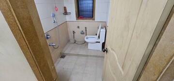Bathroom in 3 BHK Apartment at Thane West – for Rent