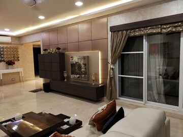 Living Room in 4 BHK Apartment at Oberoi Sky Gardens, Andheri West – for Rent