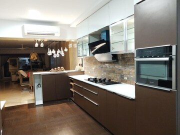Kitchen in 4 BHK Apartment at Oberoi Sky Gardens, Andheri West – for Rent