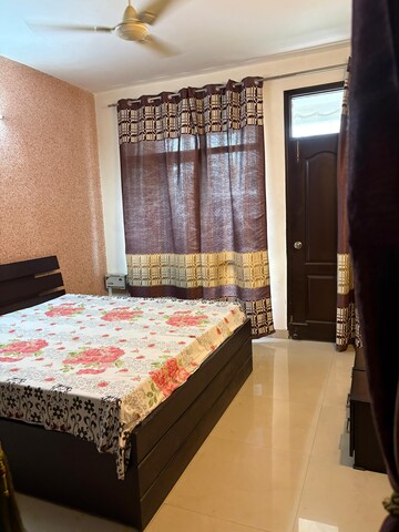 Bedroom in 2 BHK Apartment at Jaipurias Sunrise Greens Zirakpur, Vip Road – for Rent